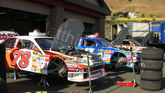 nascar08 01 544x306 NASCAR #78, #10 and #21 at Infineon Raceway 2008