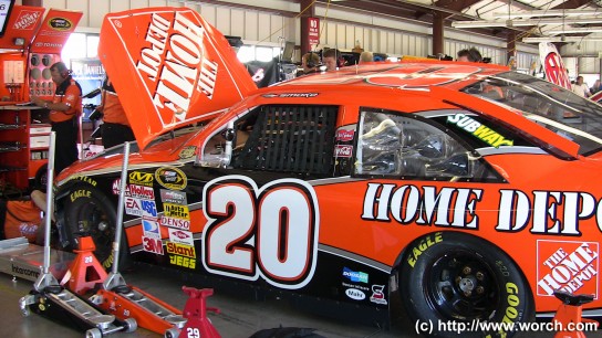 20 tony stewart garage 544x306 #20 in garage