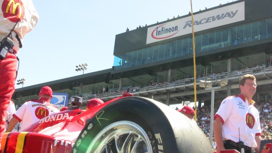 mcdonalds indycar sonoma 544x306 McDonalds Car at Infineon Raceway