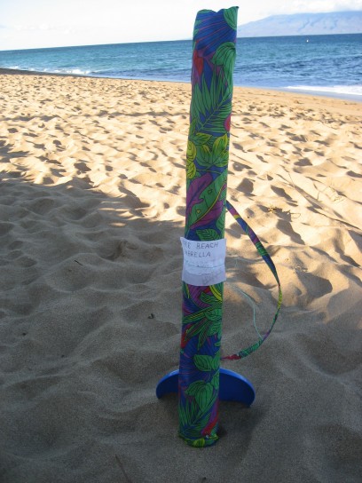 free beach umbrella 408x544 Passing The Torch