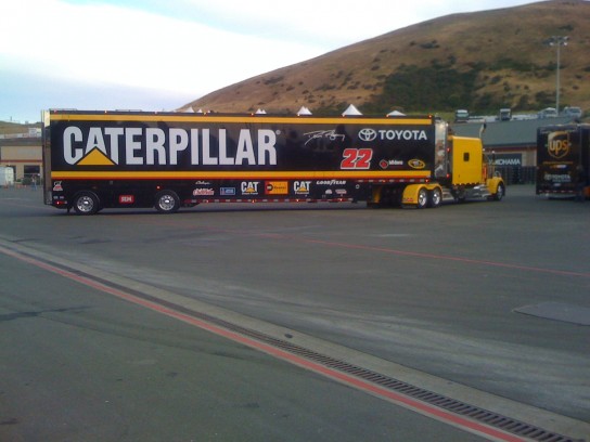 nascar hauler dave blaney 22 544x408 Dave Blaney 2008 NASCAR Hauler