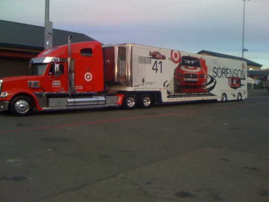 nascar hauler reed sorensen 41 544x408 Reed Sorensen 2008 NASCAR Hauler