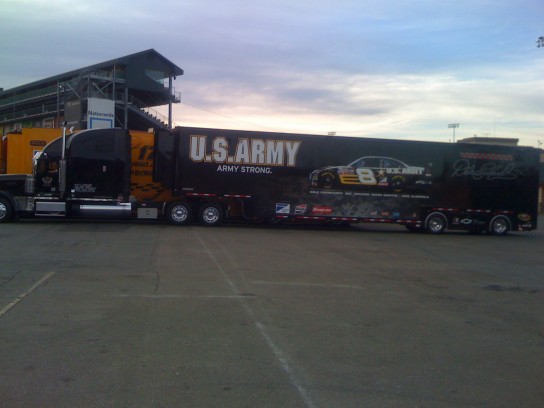 nascar hauler usarmy 8 544x408 US Army 2008 NASCAR Hauler