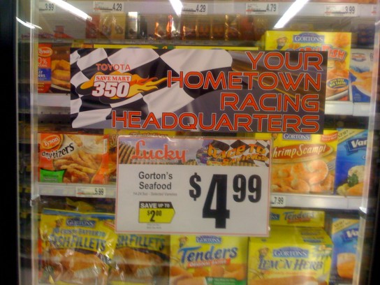 savemart 350 nascar 03 544x408 NASCAR Promotion at Luckys