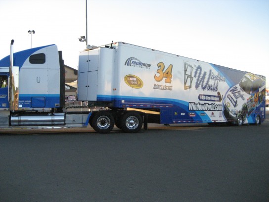 john andretti 34 nascar hauler 544x408 John Andretti 2009 NASCAR Hauler