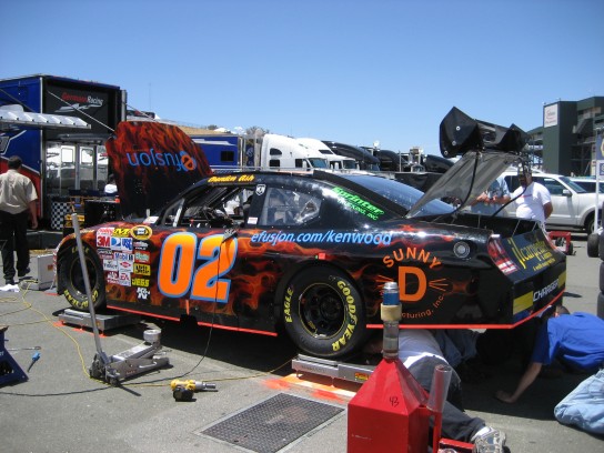 nascar brandon ash 544x408 Brandon Ashs 02 Car