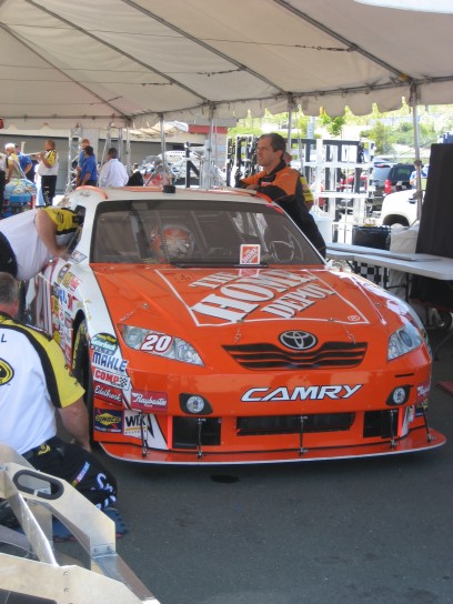 nascar joey logono inspection 408x544 Joey Loganos #20