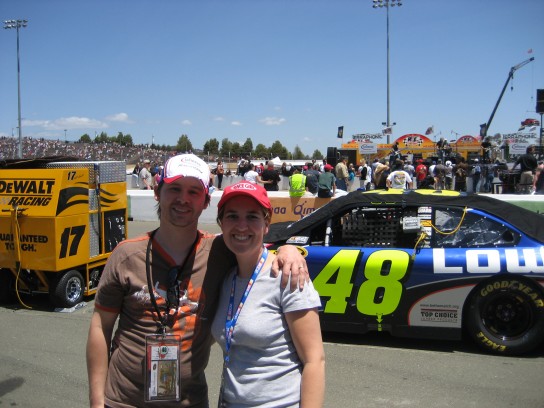 nascar matt vick 544x408 Victoria and Matt